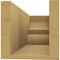 Ekena Millwork 6in. W x 6in. H x 16in. L Ridgewood Woodgrain TimberThane Rafter Tail, Primed Tan RFTUR06X06X16RIDRCPR - alternate 2